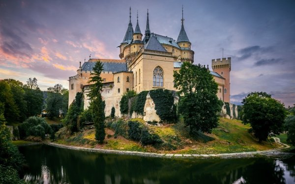 Man Made Bojnice Castle Castles Slovakia Castle HD Wallpaper | Background Image