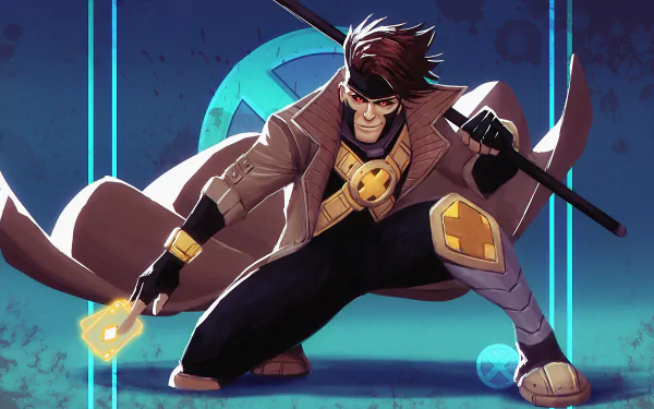 X-Men Gambit (Marvel Comics) Comic HD Desktop Wallpaper | Background Image