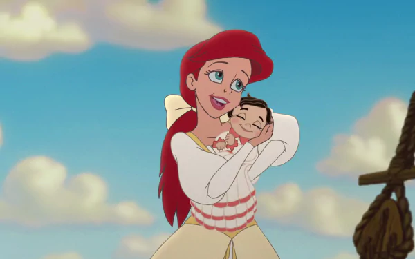 baby The Little Mermaid red hair Ariel (The Little Mermaid) Melody (The Little Mermaid) movie The Little Mermaid II: Return to the Sea HD Desktop Wallpaper | Background Image