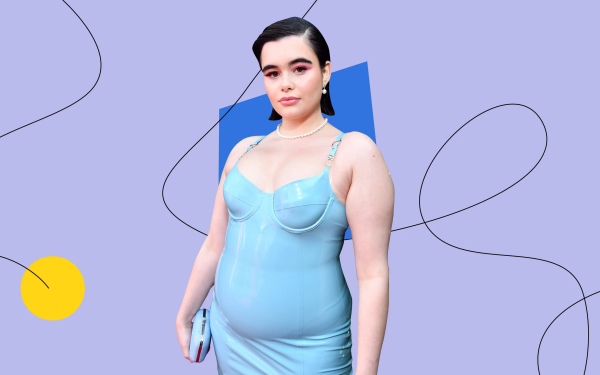 Celebrity Barbie Ferreira Actress Model Blue Dress HD Wallpaper | Background Image