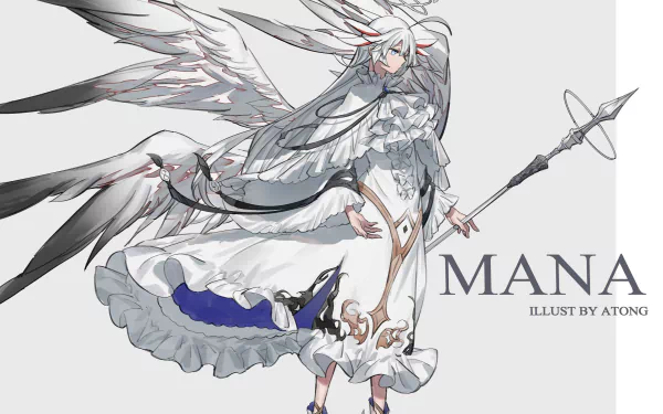 wings Anime Original HD Desktop Wallpaper | Background Image