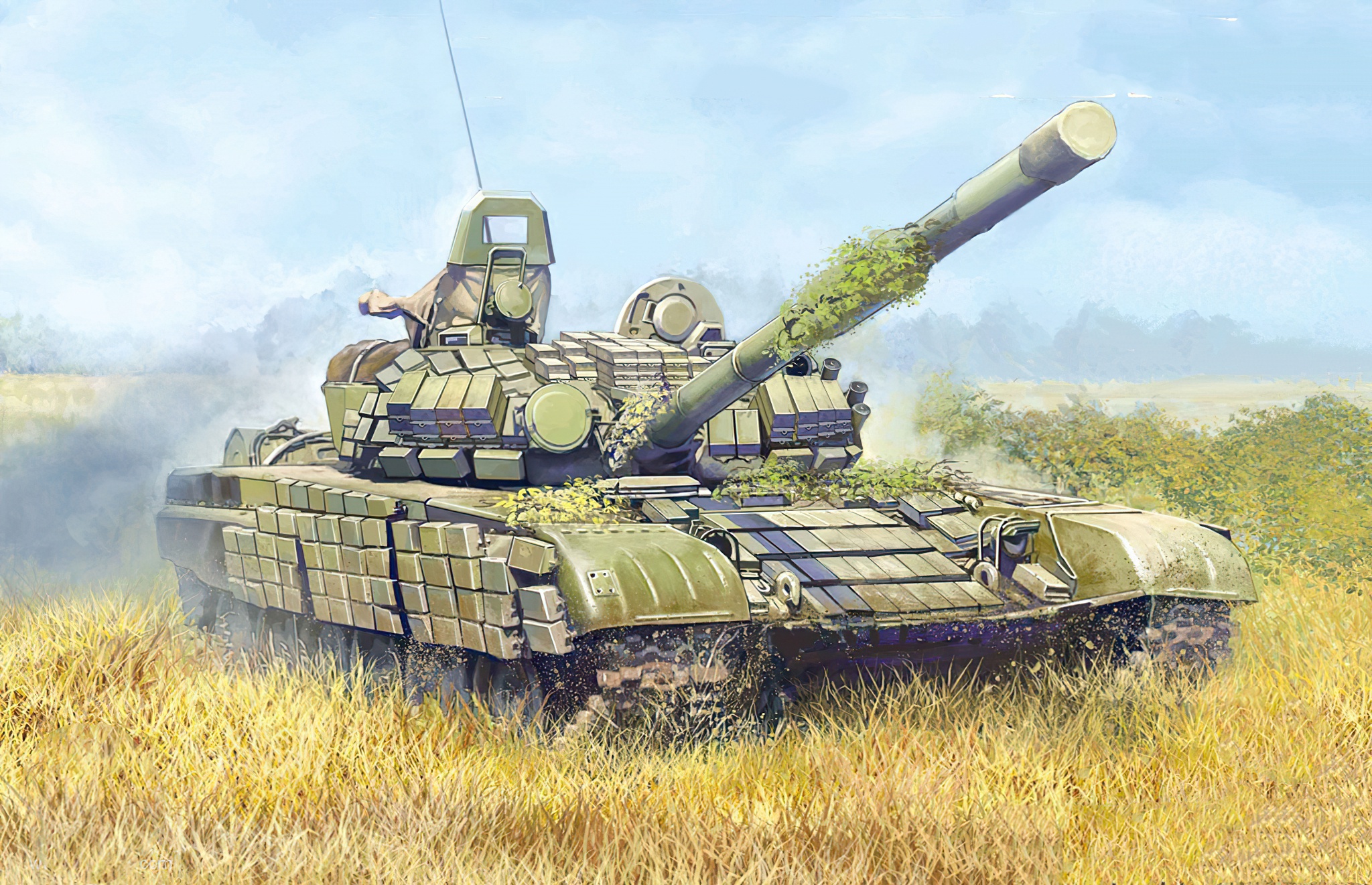 Military T-72 HD Wallpaper