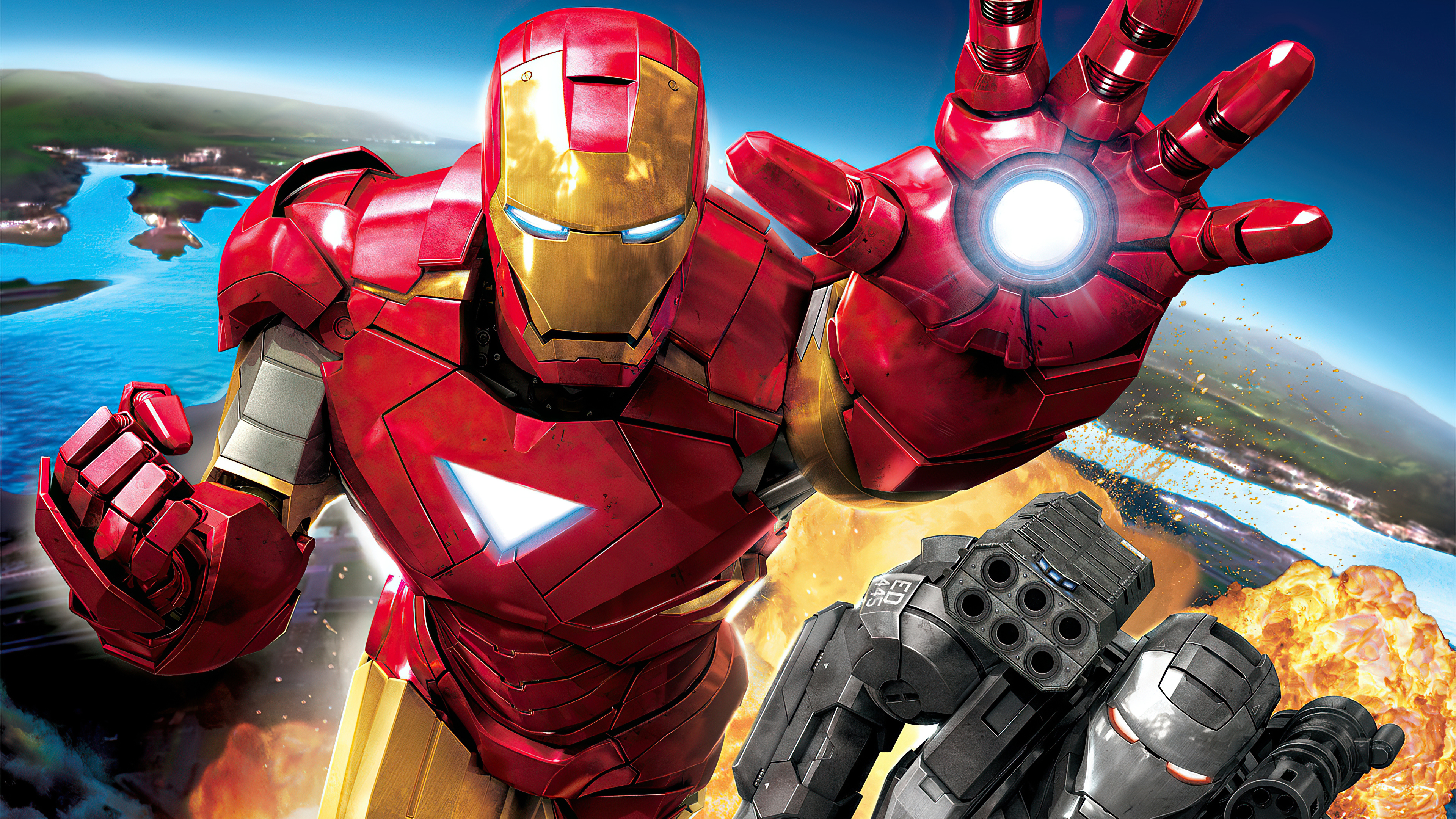 Video Game Iron Man 2 HD Wallpaper | Background Image