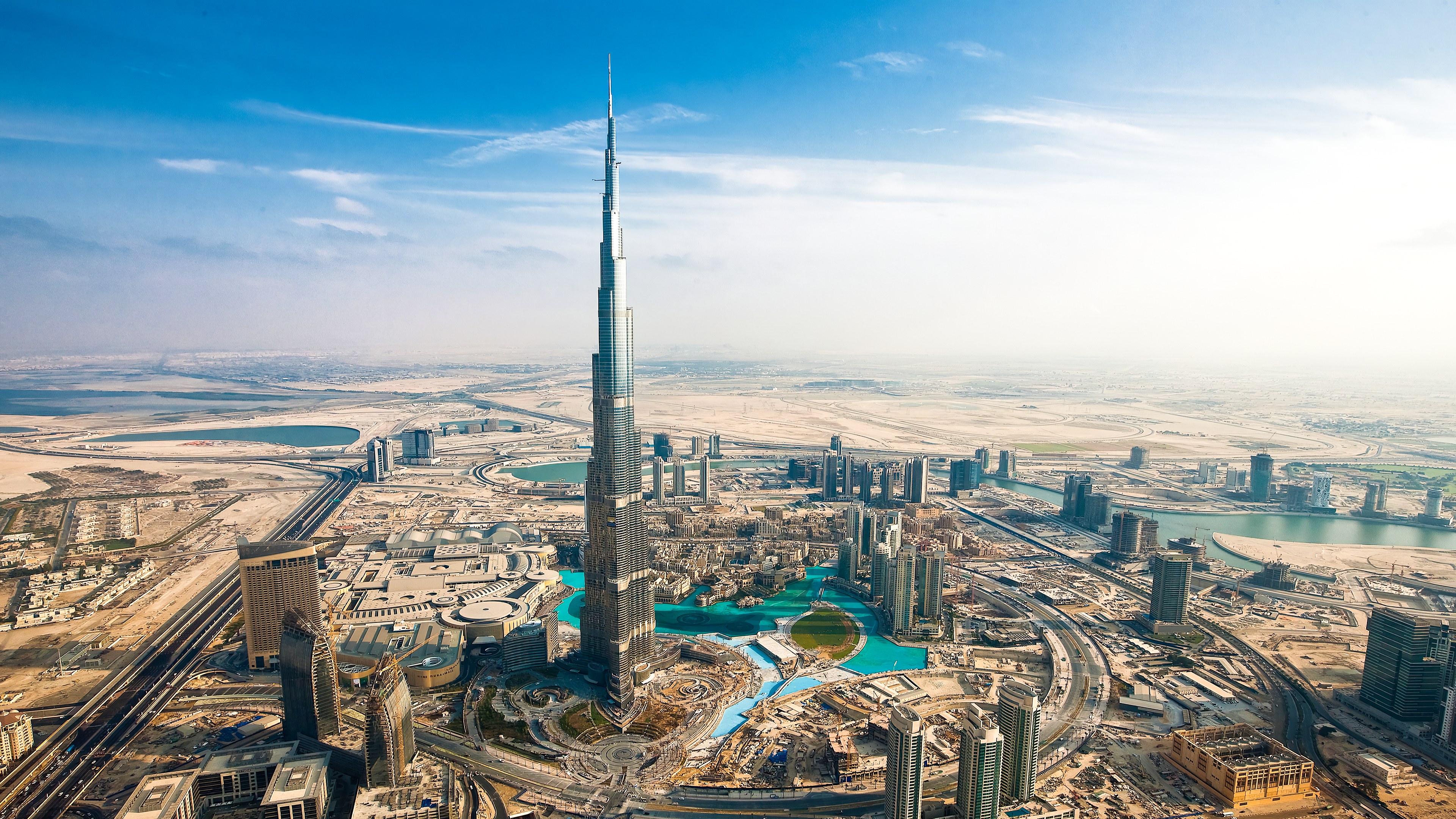 Downtown Dubai Aerial Photo by Sergey Dolya