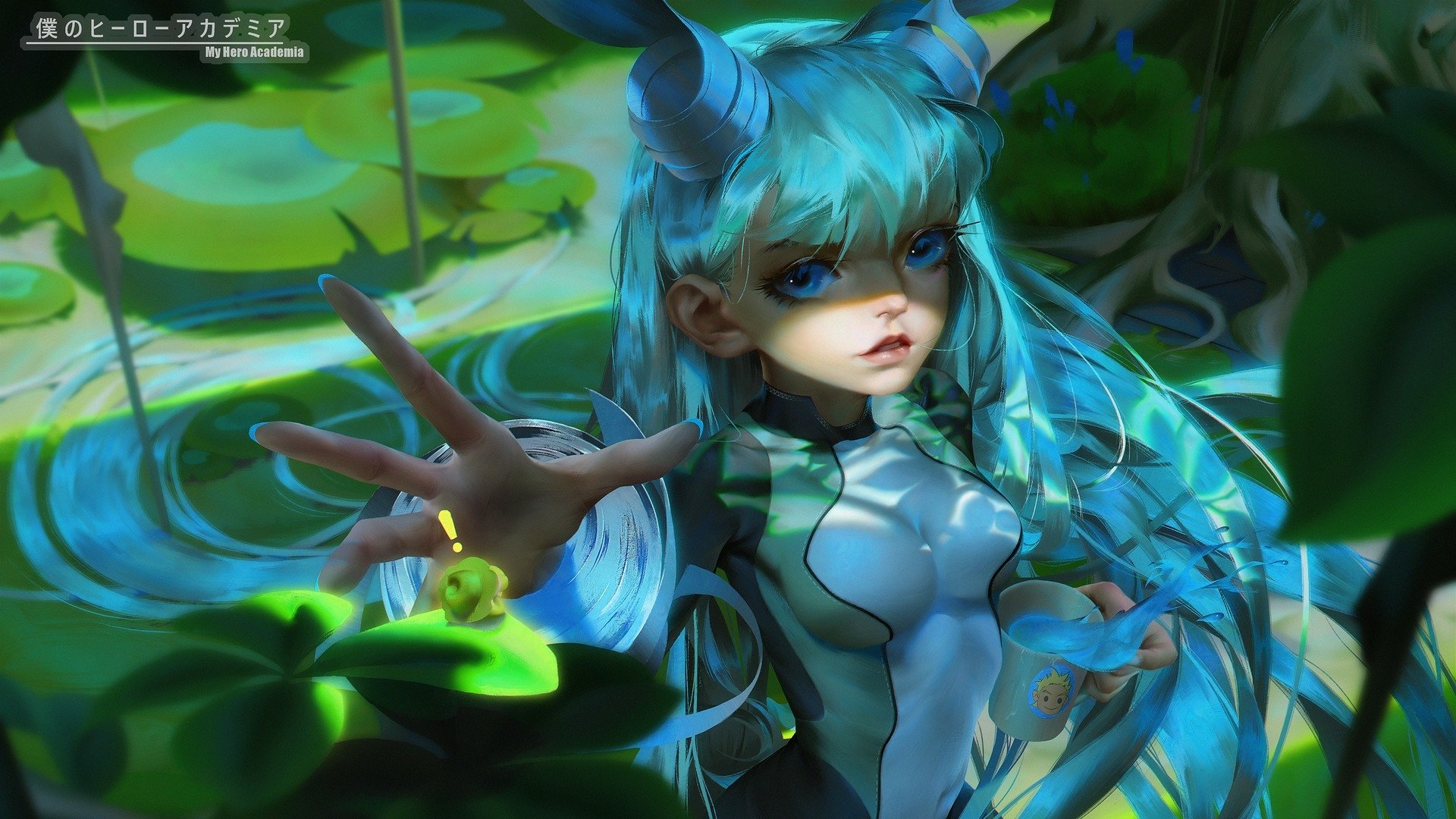 Download Nejire Hado Anime My Hero Academia HD Wallpaper by Xiang Liu