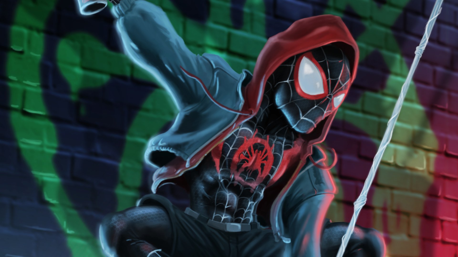 Spider-Man: Into The Spider-Verse Papel de Parede HD | Plano de Fundo