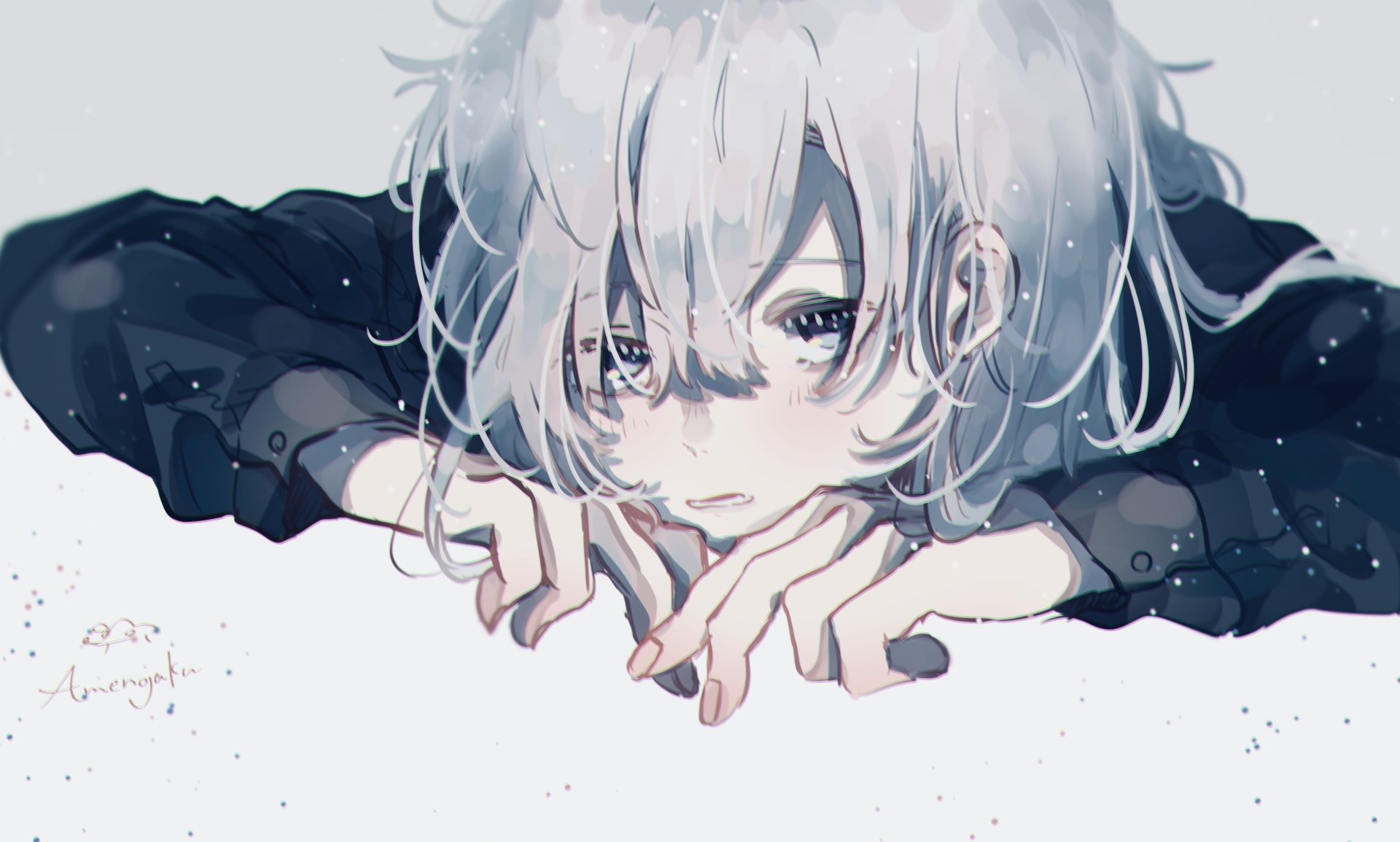 Download Anime Girl Anime Girl HD Wallpaper by あめのじゃく