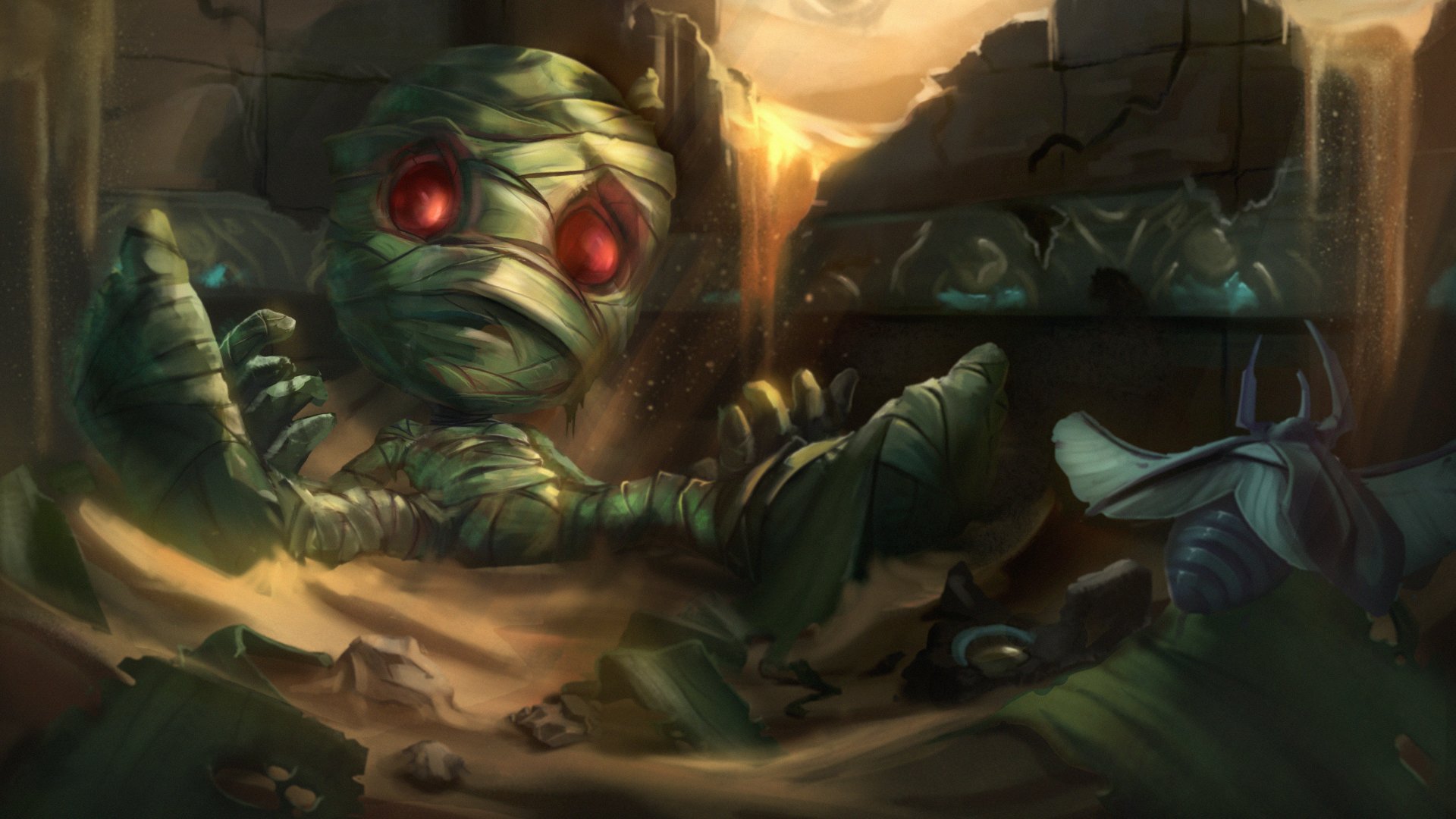 Amumu Wallpaper Free Version 2 by Tramauhh on DeviantArt