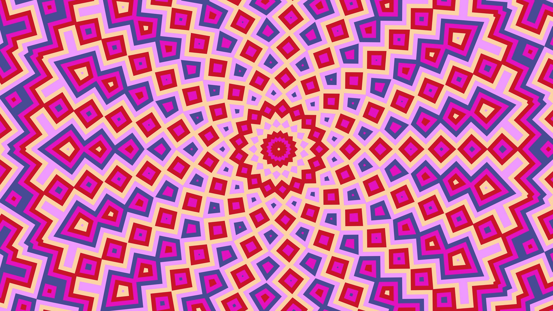 Colorful kaleidoscope by Mimosa