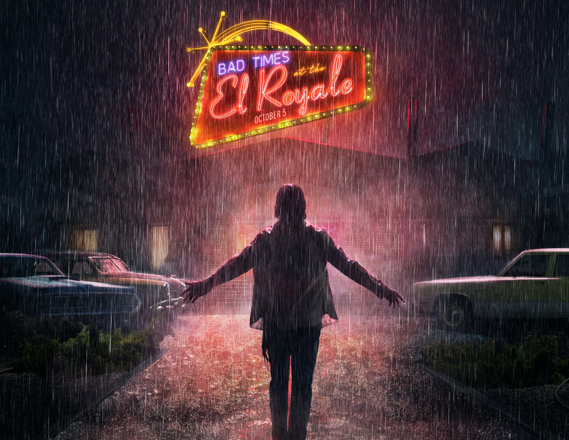 Download Chris Hemsworth Movie Bad Times At The El Royale 4k Ultra HD Wallpaper