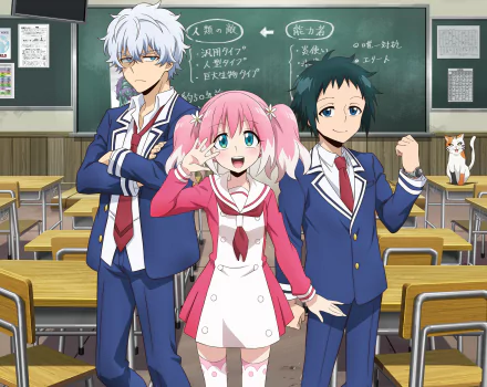 Nanao Nakajima Nana Hiiragi Kyouya Onodera Anime Talentless Nana HD Desktop Wallpaper | Background Image