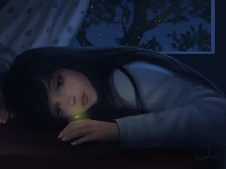 Anime girl anime girl HD Desktop Wallpaper | Background Image