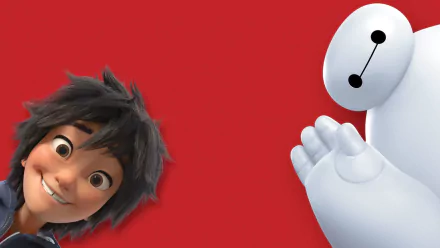 Baymax Hiro Hamada movie Big Hero 6 HD Desktop Wallpaper | Background Image
