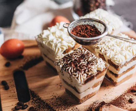 tiramisu food dessert HD Desktop Wallpaper | Background Image