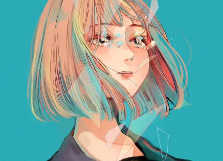 Anime girl anime girl HD Desktop Wallpaper | Background Image