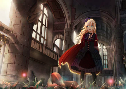 Anime girl anime girl HD Desktop Wallpaper | Background Image