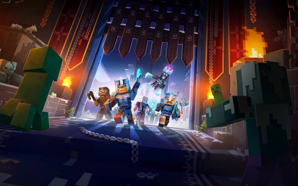 minecraft dungeons wallpaper minecraft dungeons wallpaper