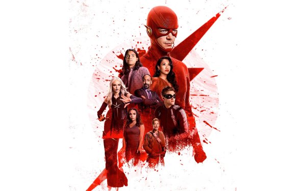 TV Show The Flash (2014) Flash Barry Allen Vibe Killer Frost Iris West Elongated Man Joe West Harrison Wells HD Wallpaper | Background Image