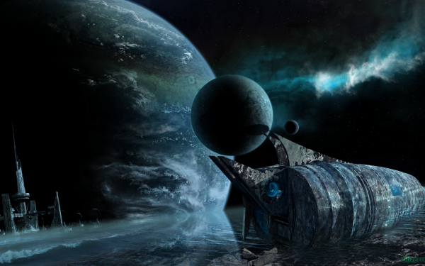 Spaceship Wallpaper and Background Image | 1600x865 | ID:80664 ...