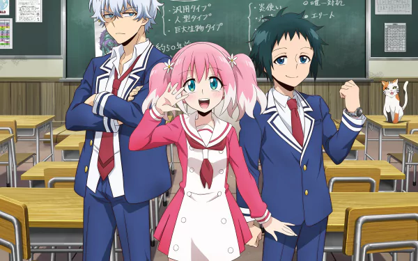 Nanao Nakajima Nana Hiiragi Kyouya Onodera Anime Talentless Nana HD Desktop Wallpaper | Background Image