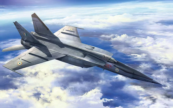warplane aircraft jet fighter military Mikoyan-Gurevich MiG-25 HD Desktop Wallpaper | Background Image