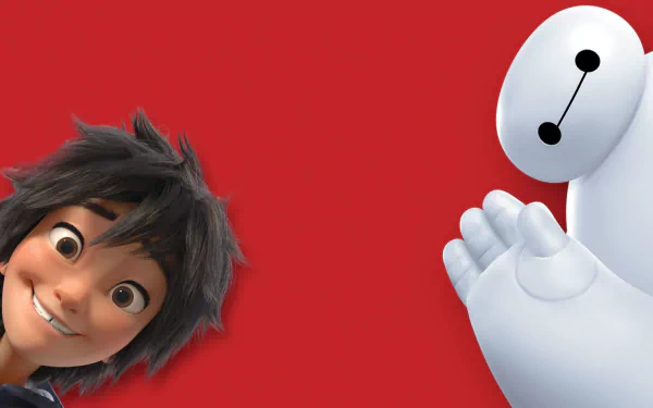 Baymax Hiro Hamada movie Big Hero 6 HD Desktop Wallpaper | Background Image