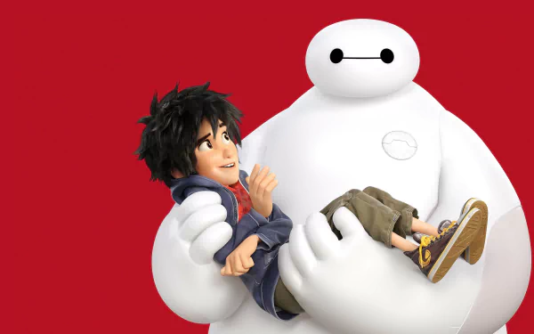 Baymax Hiro Hamada movie Big Hero 6 HD Desktop Wallpaper | Background Image