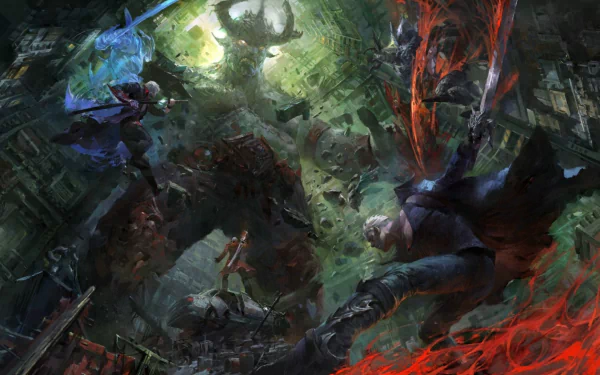 Dante (Devil May Cry) video game Devil May Cry HD Desktop Wallpaper | Background Image