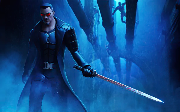 Blade (Marvel Comics) video game Fortnite blade HD Desktop Wallpaper | Background Image