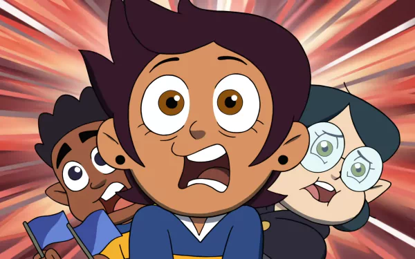 Willow Park Gus Porter Luz Noceda TV Show The Owl House HD Desktop Wallpaper | Background Image