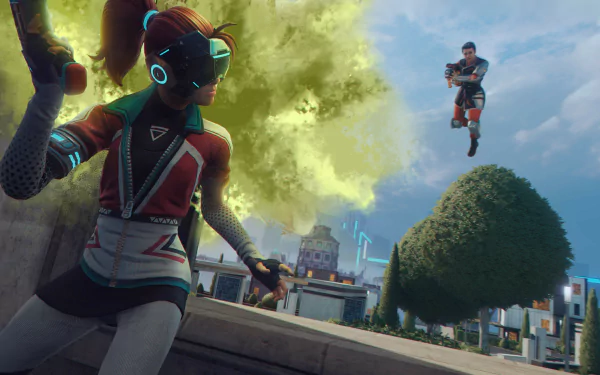 video game Hyper Scape HD Desktop Wallpaper | Background Image