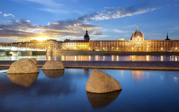 city France man made Lyon HD Desktop Wallpaper | Background Image
