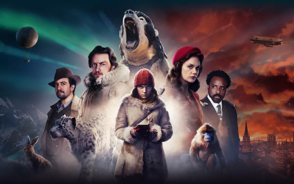 Ruth Wilson Lin-Manuel Miranda James McAvoy TV Show His Dark Materials HD Desktop Wallpaper | Background Image