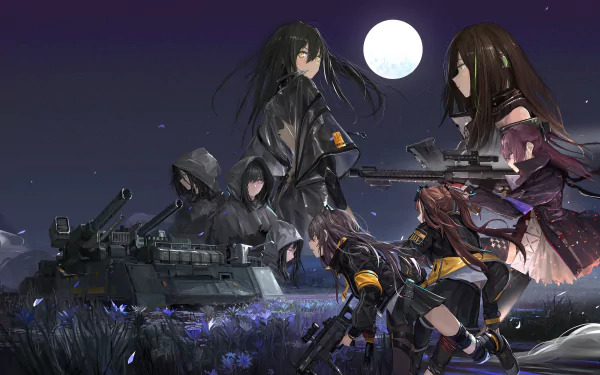 UMP45 (Girls Frontline) video game Girls Frontline HD Desktop Wallpaper | Background Image