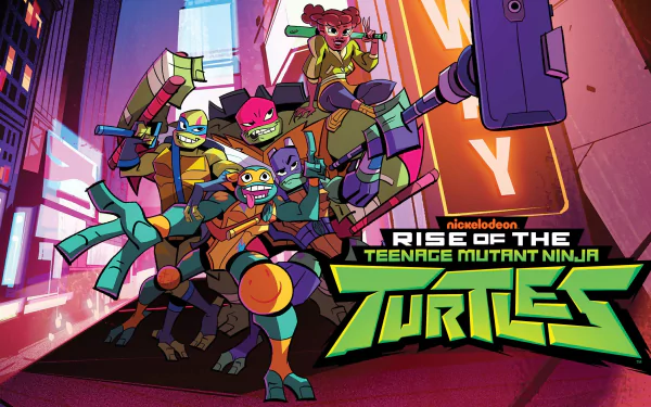 Teenage Mutant Ninja Turtles TV Show Rise Of The Teenage Mutant Ninja Turtles HD Desktop Wallpaper | Background Image