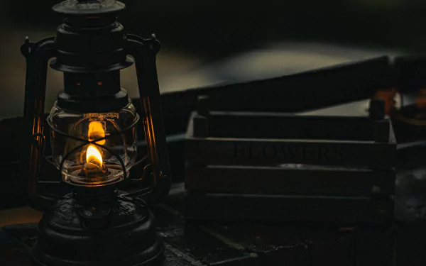 kerosene lamp man made lantern HD Desktop Wallpaper | Background Image