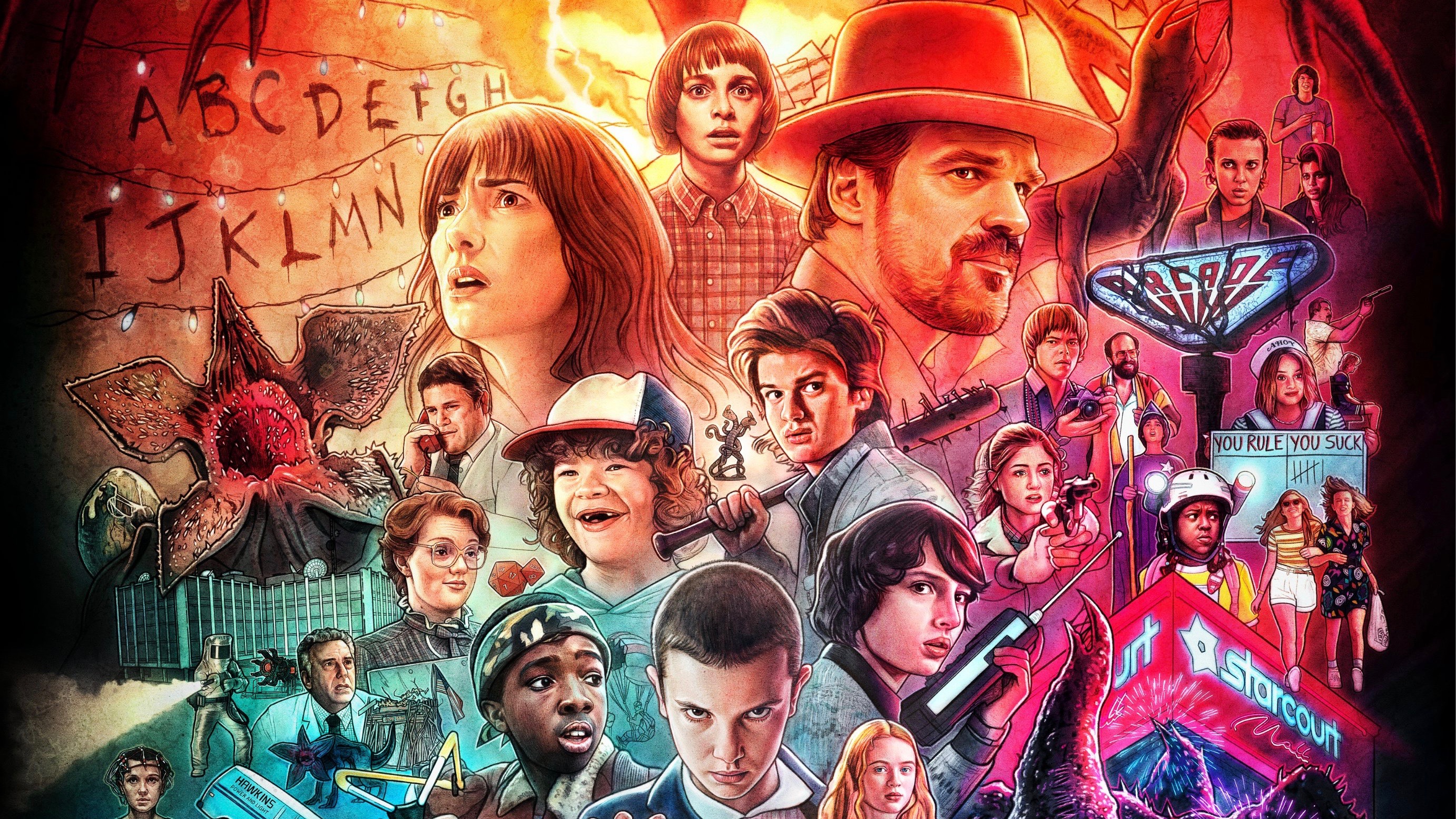 Season 4 Of Stranger Things Wallpaper Hd Tv Series 4k Wallpapers Images