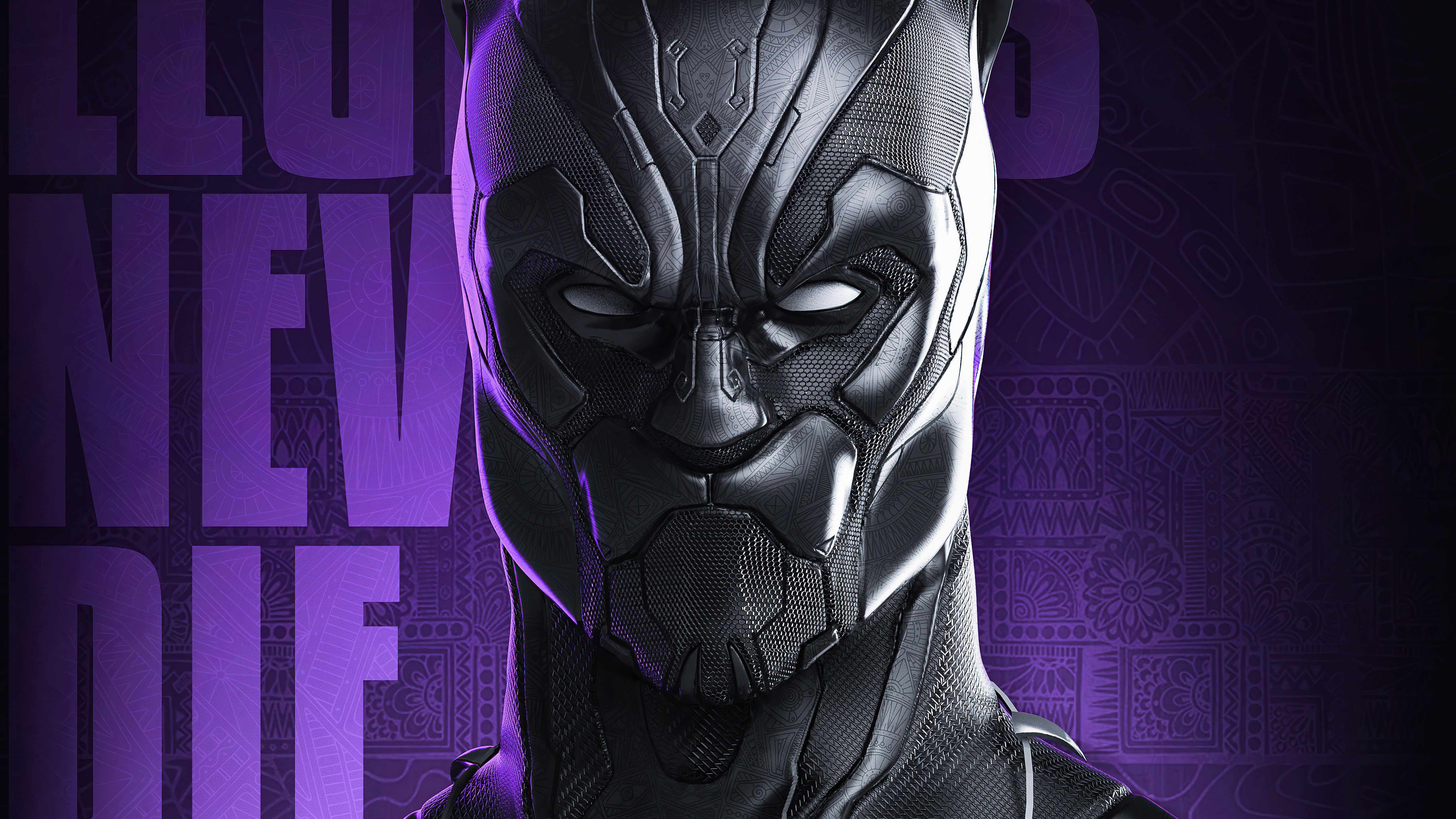 Comics Black Panther 4k Ultra HD Wallpaper by Abrar Khan