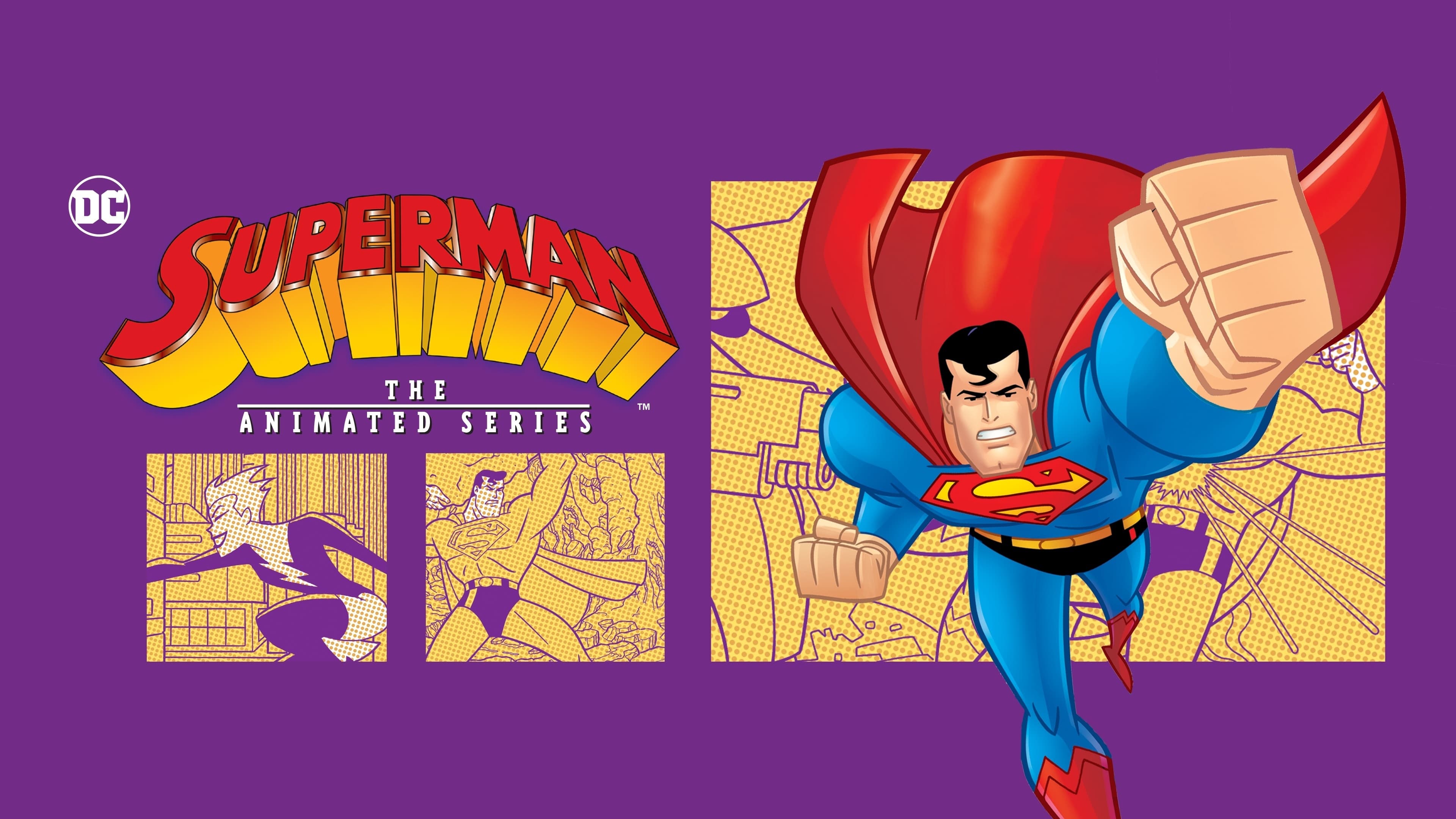 Superman: The Animated Series 4k Ultra HD Wallpaper
