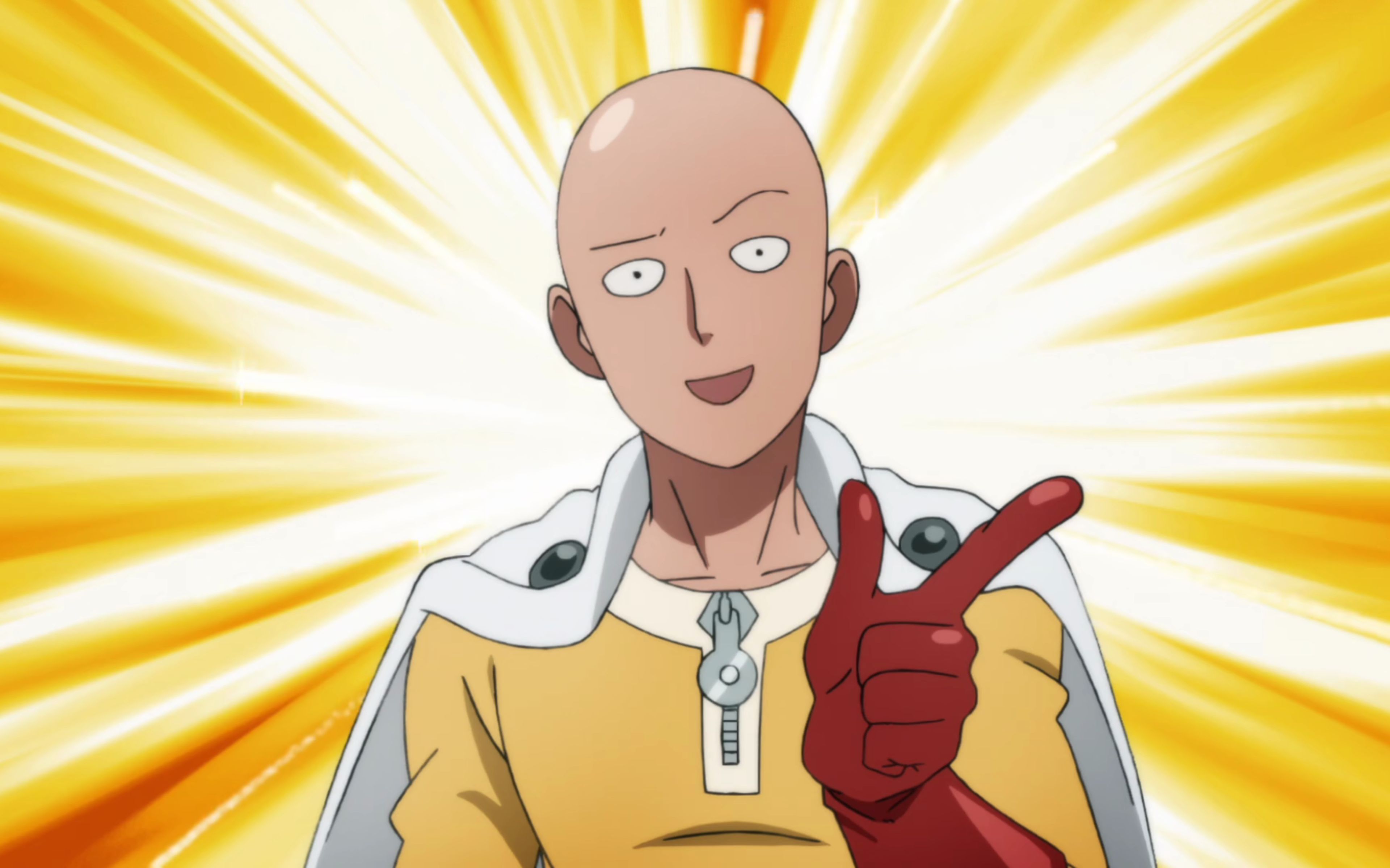 Download Saitama (One-Punch Man) Anime One-Punch Man 4k Ultra HD Wallpaper