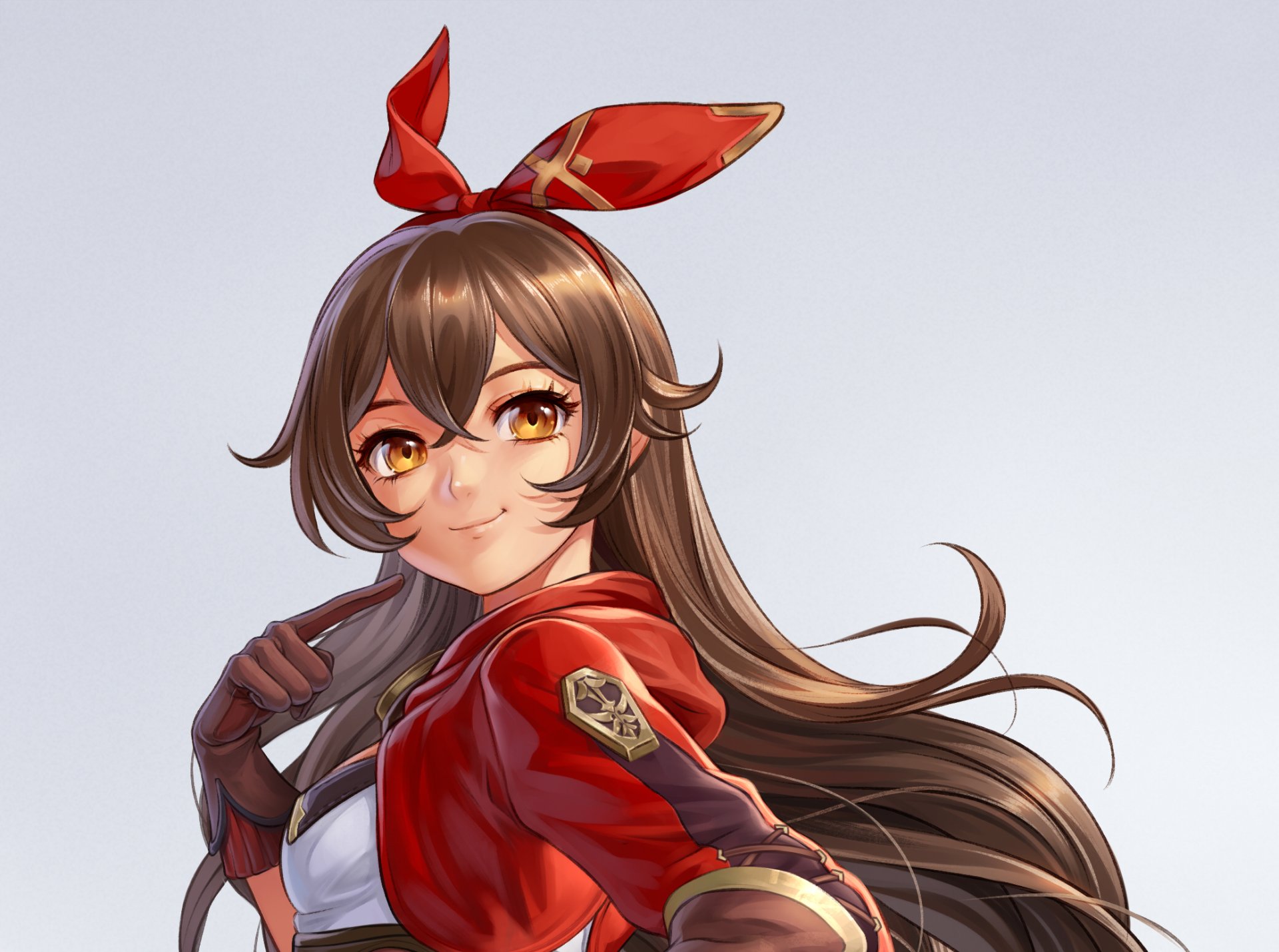 Download Amber (Genshin Impact) Video Game Genshin Impact HD Wallpaper by Kotikomori