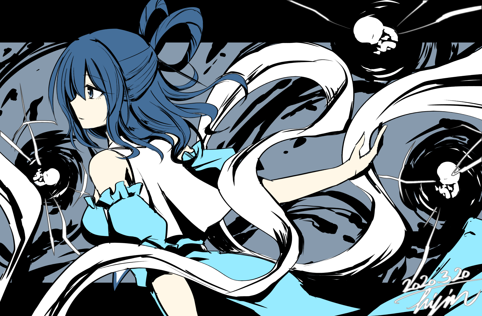 Download Seiga Kaku Anime Touhou HD Wallpaper by hisin