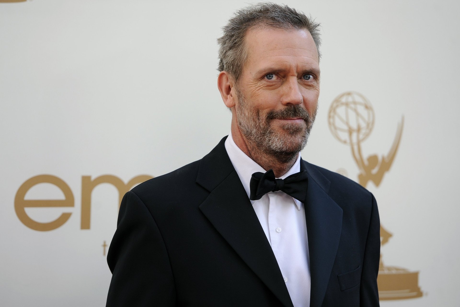 Download British Actor Celebrity Hugh Laurie HD Wallpaper