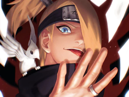 Deidara (Naruto) Anime Naruto HD Desktop Wallpaper | Background Image