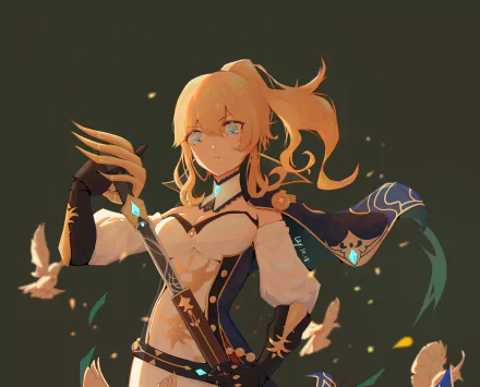 Jean (Genshin Impact) video game Genshin Impact HD Desktop Wallpaper | Background Image