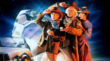 Dr. Emmett Brown Marty McFly movie Back To The Future Part III HD Desktop Wallpaper | Background Image