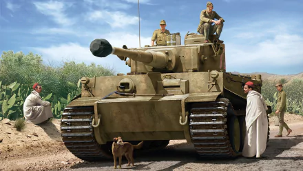 panzerkampfwagen tank military Tiger I HD Desktop Wallpaper | Background Image