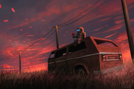 Sci Fi robot HD Desktop Wallpaper | Background Image