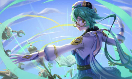 Sucrose (Genshin Impact) video game Genshin Impact HD Desktop Wallpaper | Background Image