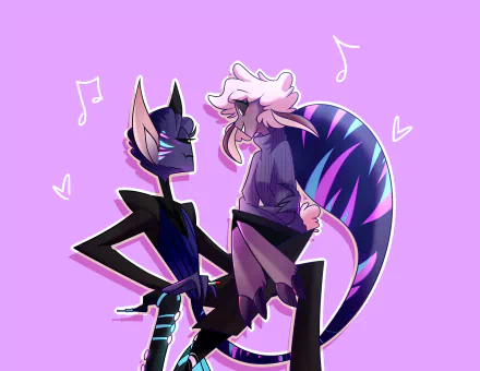 TV Show Hazbin Hotel HD Desktop Wallpaper | Background Image